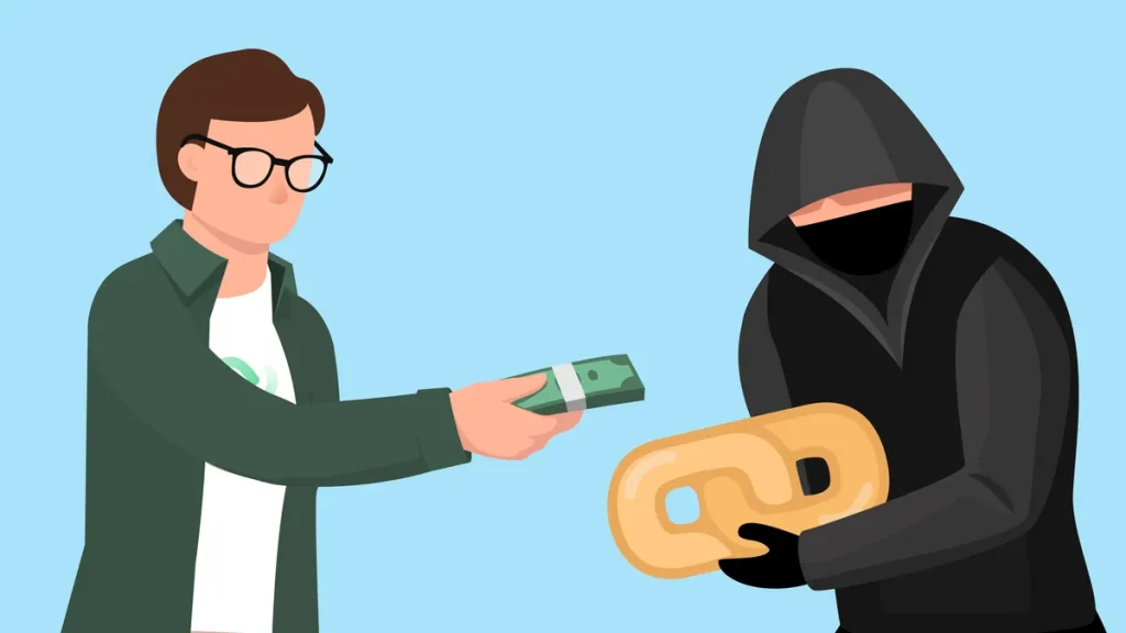 خرید بک لینک از مرد نقاب دار