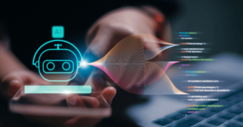 عکس ربات و کد هوش مصنوعی