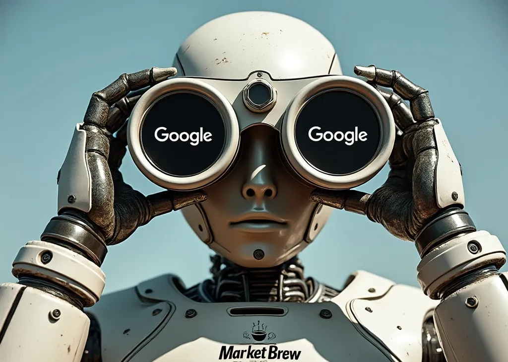 ربات با عینک گوگل MarketBrew