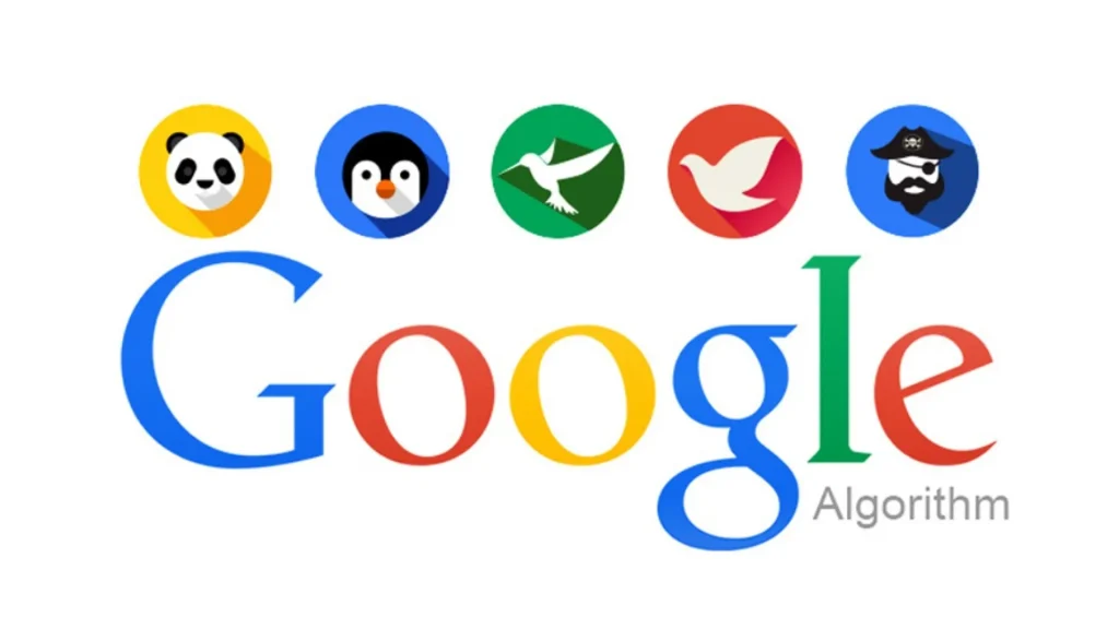الگوریتم های گوگل