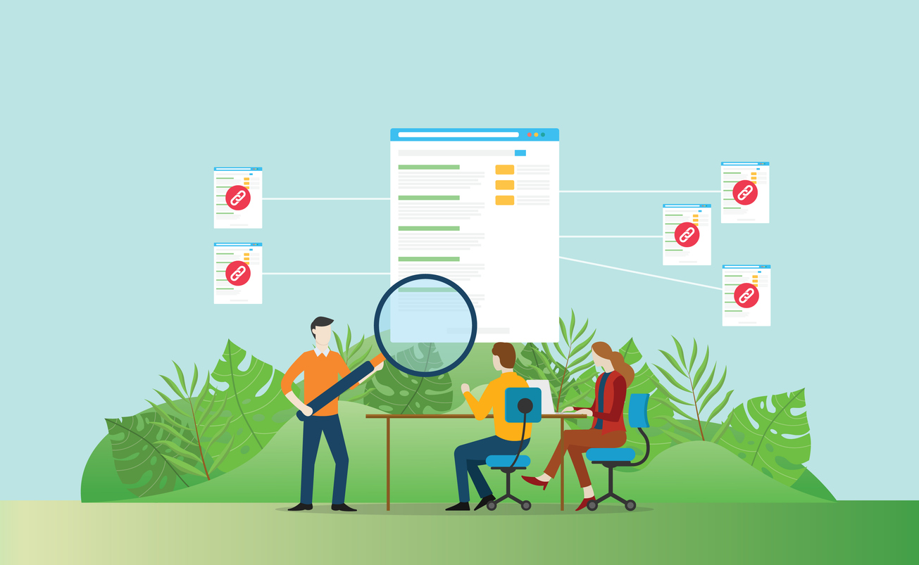 کار تیمی روی بک لینک