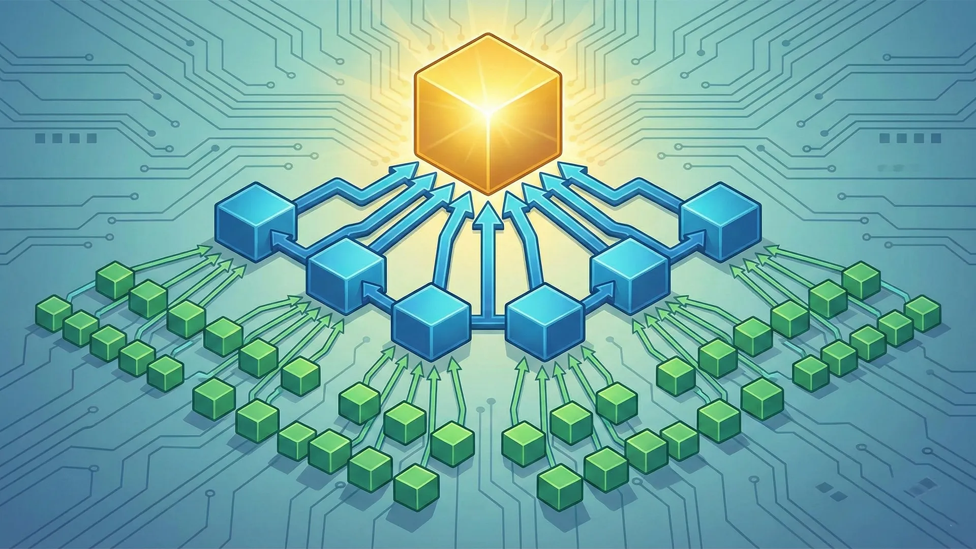 لایه های بک لینک هرمی