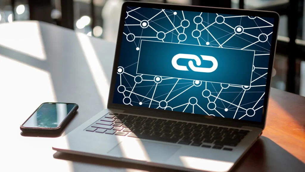 بک لینک در لپتاپ